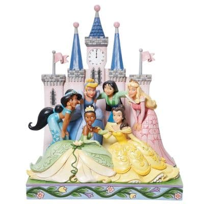 Beautiful and Brave - Princess Group Castle Figurine - Disney Traditions Jim Shore