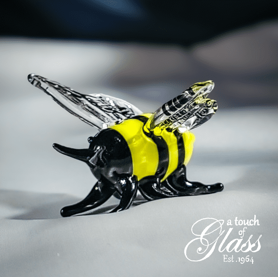 Bee Glass Figurine