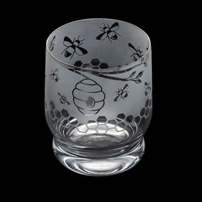 Bees Aspect Tumbler - Dartington Glass