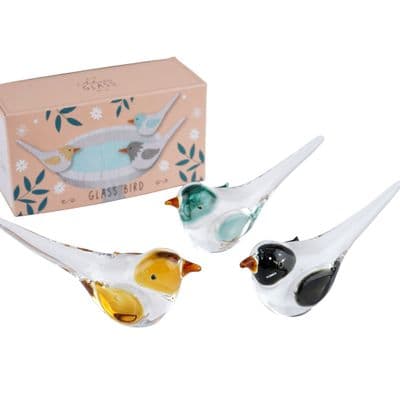 Bird Artisan Glass Figurine