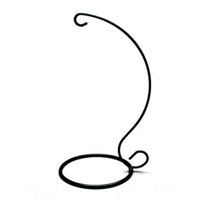 Black Teardrop Stand - Amelia Art Glass