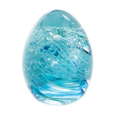 Blessings - Aqua Paperweight - Caithness Glass