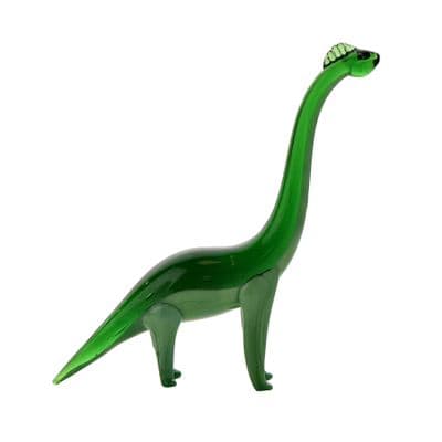Brachiosaurus Miniature Glass Ornament Objet d'Art