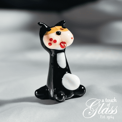Cat Glass Figurine
