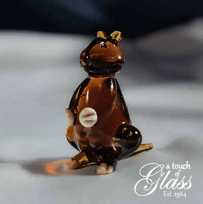 Chipmunk Glass Figurine