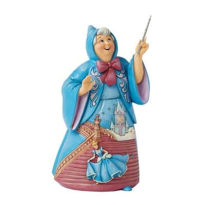 Cinderella Fairy Godmother Figurine Disney Traditions