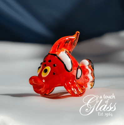 Clownfish Glass Figurine