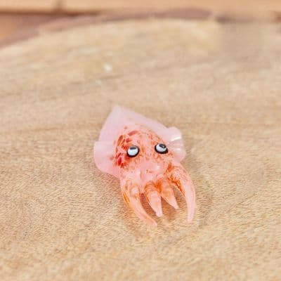 Cuttlefish Glass Figurine
