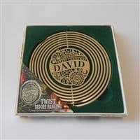 David Christmas Tree Decoration Spinner