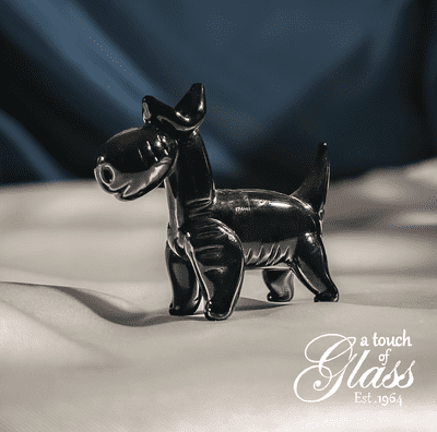 Dog Glass Figurine