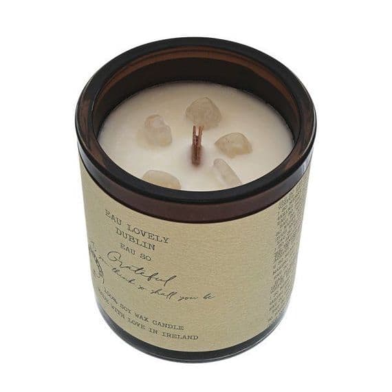 Eau So Grateful Candle - Eau Lovely Dublin
