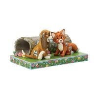 Fox and Hound Figurine Disney Traditions