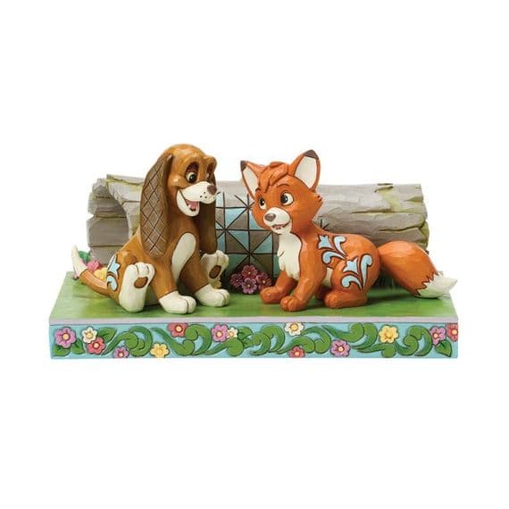Fox and Hound Figurine Disney Traditions