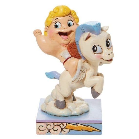Friends Take Flight (Hercules and Pegasus) Figurine - Disney Traditions Collection by Jim Shore