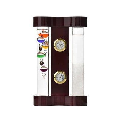 Galileo Thermometer & Storm Glass 18cm