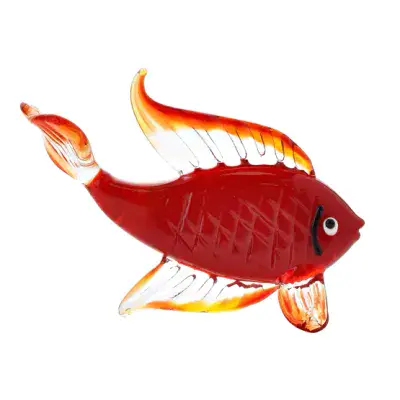 Goldfish Miniature Glass Ornament Objets d'Art