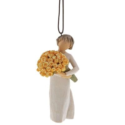 Good Cheer Hanging Ornament - Willow Tree Figurine