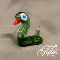 Handmade Glass Lucky Duck - The Lucky Duck Shop Scarborough Bridlington