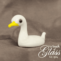 Handmade Glass Lucky Duck - The Lucky Duck Shop Scarborough Bridlington