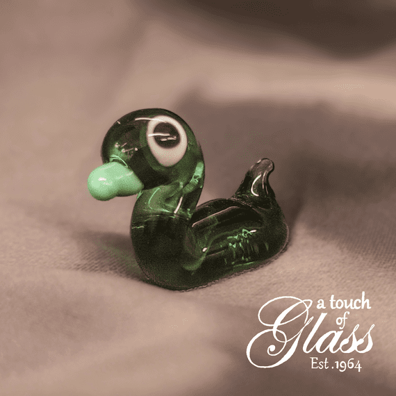 Handmade Glass Lucky Duck - The Lucky Duck Shop Scarborough Bridlington