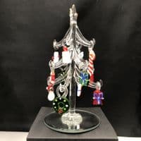 Handmade Miniature Glass Christmas Tree
