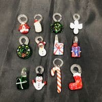 Handmade Miniature Glass Christmas Tree