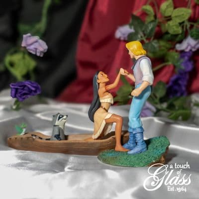 Hear with your Heart - Pocahontas and John Smith Disney Figurine