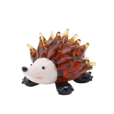 Hedgehog Artisan Glass Figurine