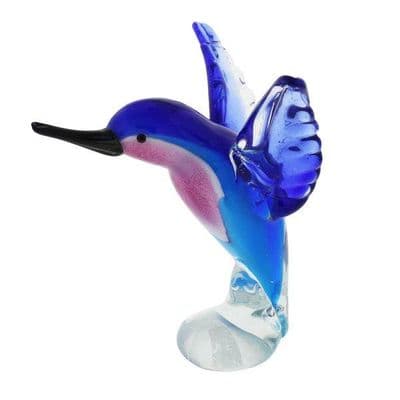 Hummingbird Glass Ornament Objets d'Art