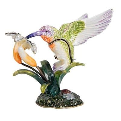 Hummingbird Treasured Trinket Box