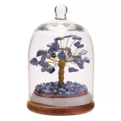 Lapis Lazuli Gemstone Dome Tree - Serenity