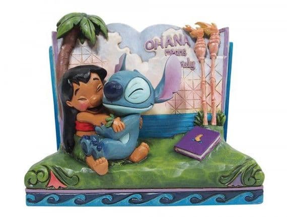 Lilo and Stitch Storybook Figurine - Disney Traditions by Jim Shore - Collectable Figurines