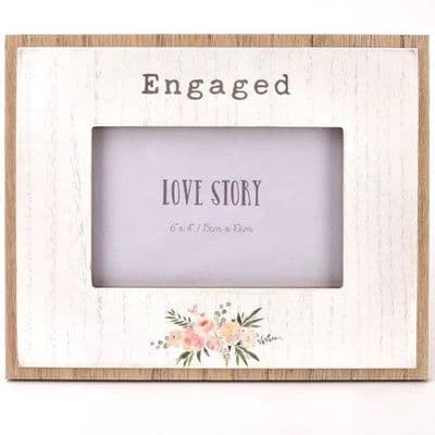 Love Story Engaged Photo Frame 6