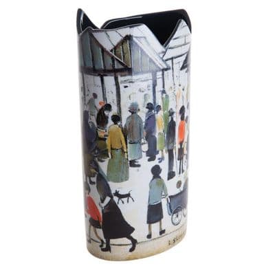 Lowry - Market Scene Vase - Silhouette D'Art by John Beswick