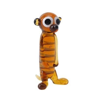 Meerkat Glass Figurine