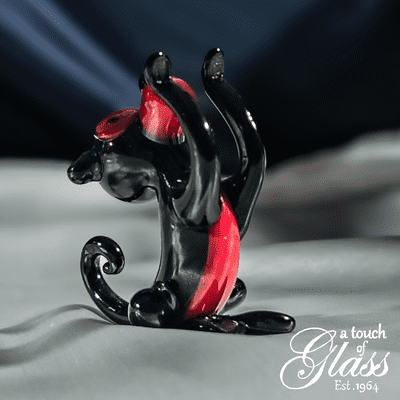 Monkey Glass Figurine