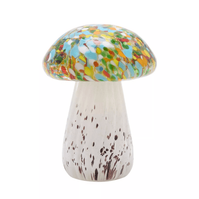 Mushroom Glass Figurine Objets d'Art