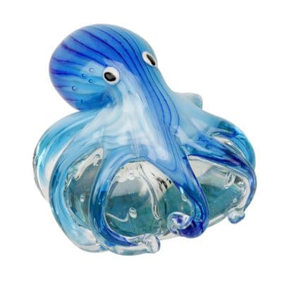 Octopus (On Ball) Glass Ornament Objets d'Art