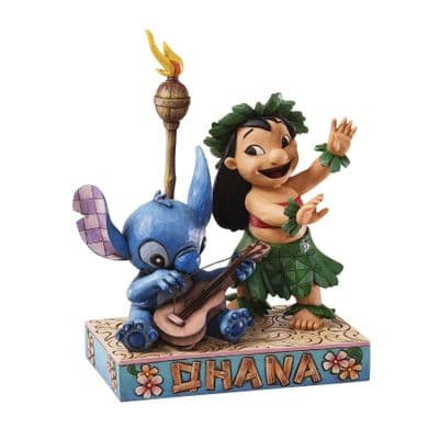 Ohana Means Family Lilo and Stitch Figurine - Disney Traditions by Jim Shore