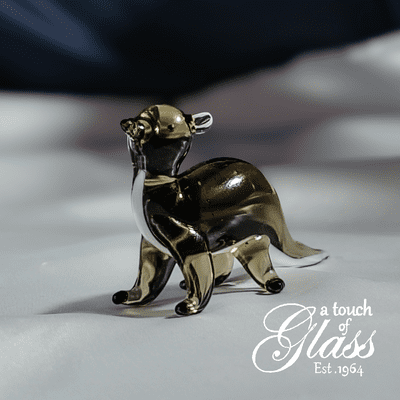 Otter Glass Figurine