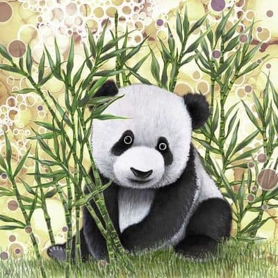 Panda Ceramic Coaster By Jo Crafts