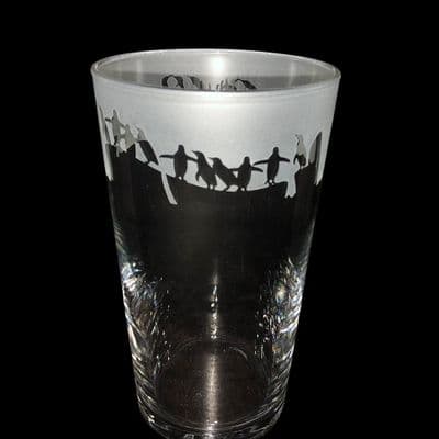 Penguin Theme Pint Glass 57cl