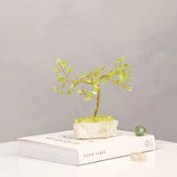 Peridot Small Gemstone Tree - Serenity