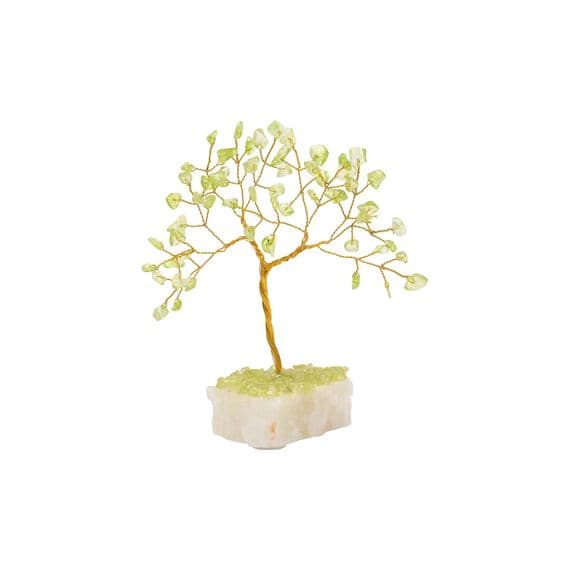 Peridot Small Gemstone Tree - Serenity