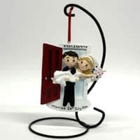 Personalised Wedding Decoration Couple in Doorway