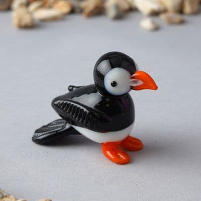 Puffin Artisan Glass Figurine