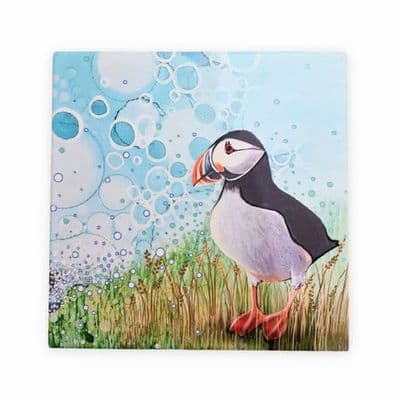 Puffin Ceramic Trivet By Jo Crafts