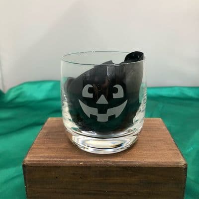 Pumpkin Engraved Halloween Tumbler