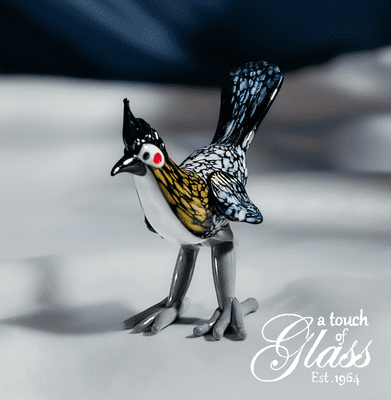 Road Runner Glass Figurine