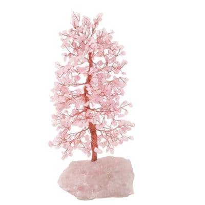 Rose Quartz Large Gemstone Tree - Serenity